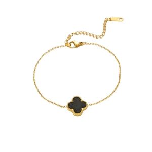 Clover Gold Plated Bracelet